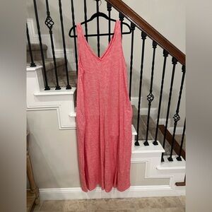 NWT Lou & Grey Red Striped Dress